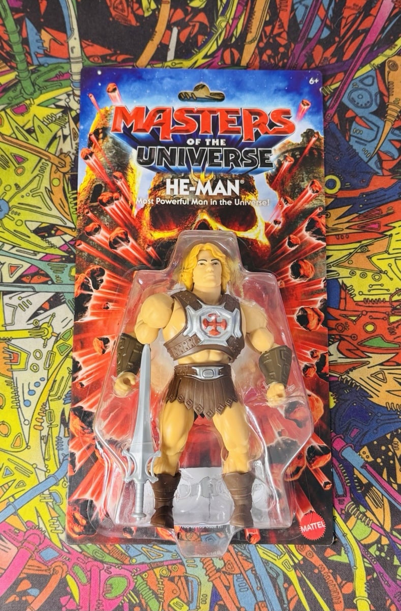 Masters of the Universe Movie Origins HE-MAN Modellino Mattel 2026