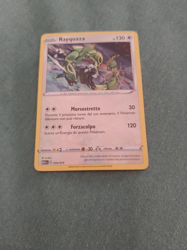 Carta Pokemon Rayquaza