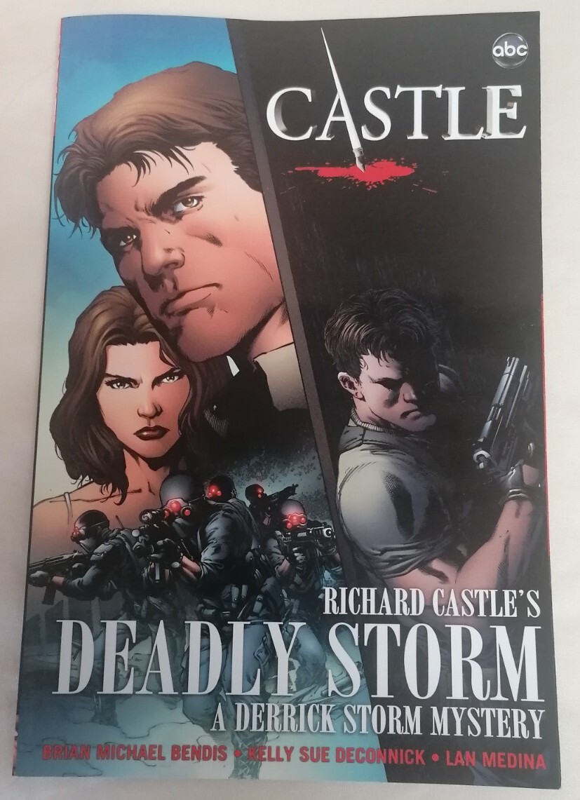 GRAPHIC NOVEL - Marvel Richard Castle Deadly Storm 1st Printing PB 2013 Bendis