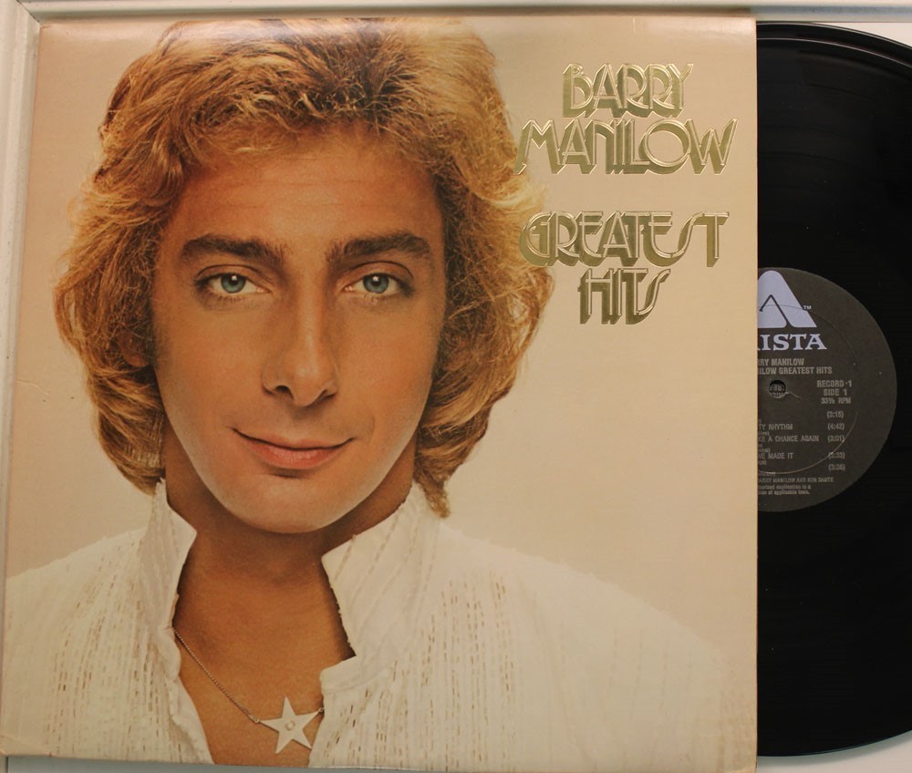 Barry Manilow Greatest Hits LP 2 Dischi Vinile Arista 33 RPM VG++