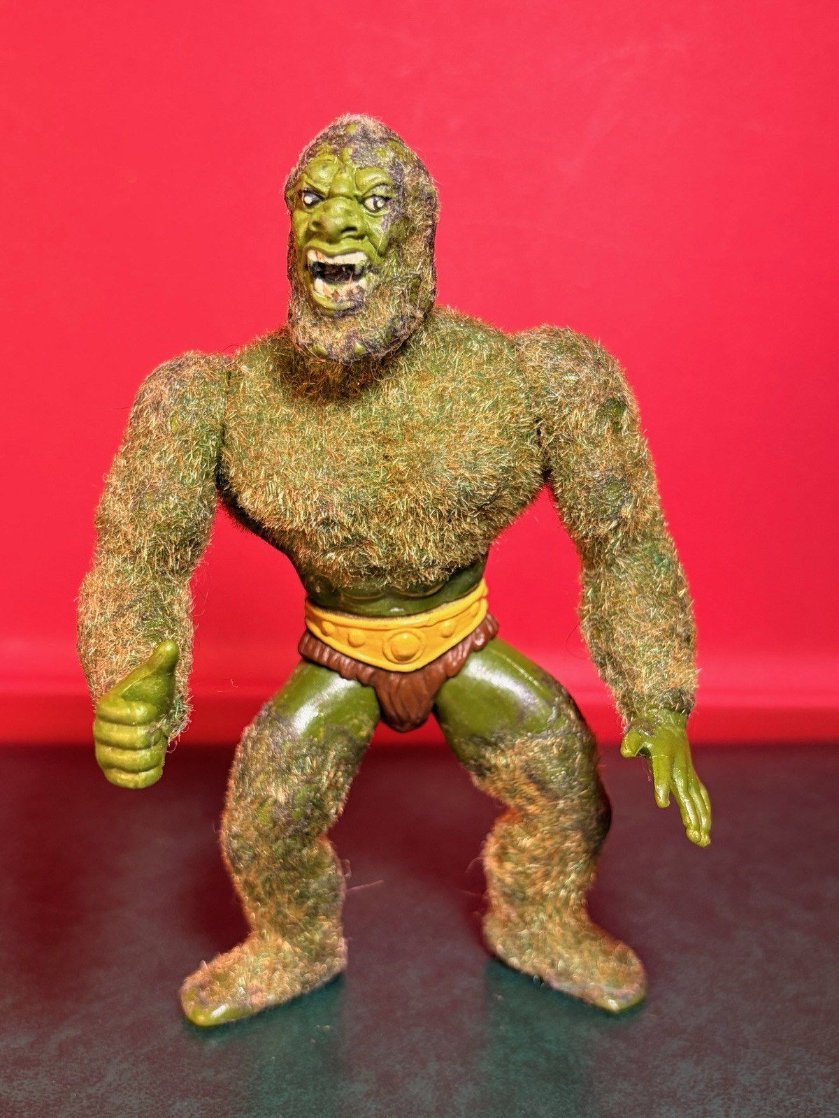 Vintage 1981 MOTU Masters Of The Universe Moss Man Incomplete #3