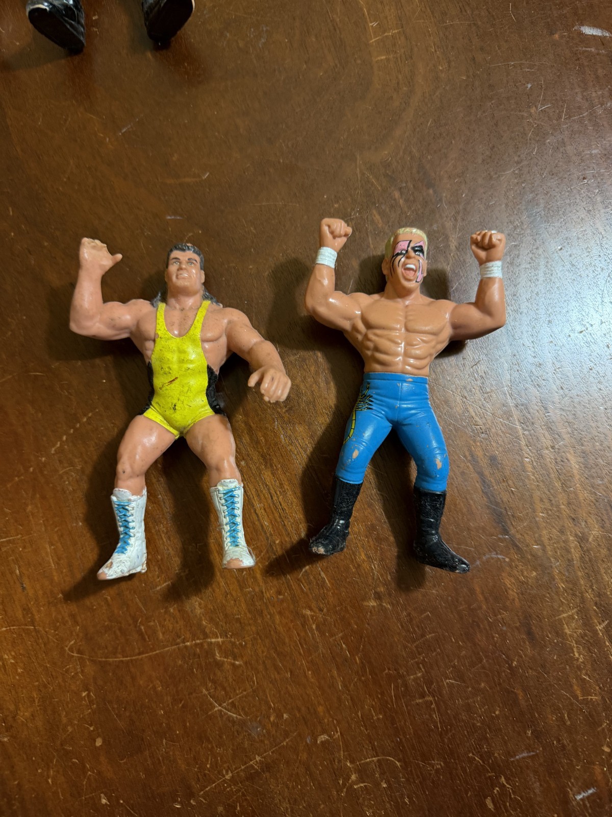Lotto 2 action figure Galoob WCW WWE WWF 1990 vintage surfista Sting Scott Steiner