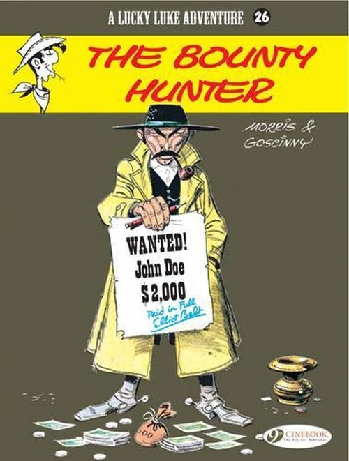 Lucky Luke vol. 26: The Bounty Hunter (... di René Goscinny Copertina flessibile / softback