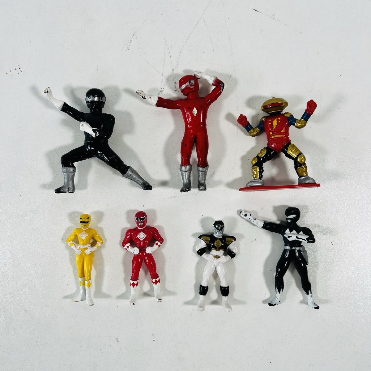 Power Rangers 90’s Mini Figure Bundle X7 Bandai Small