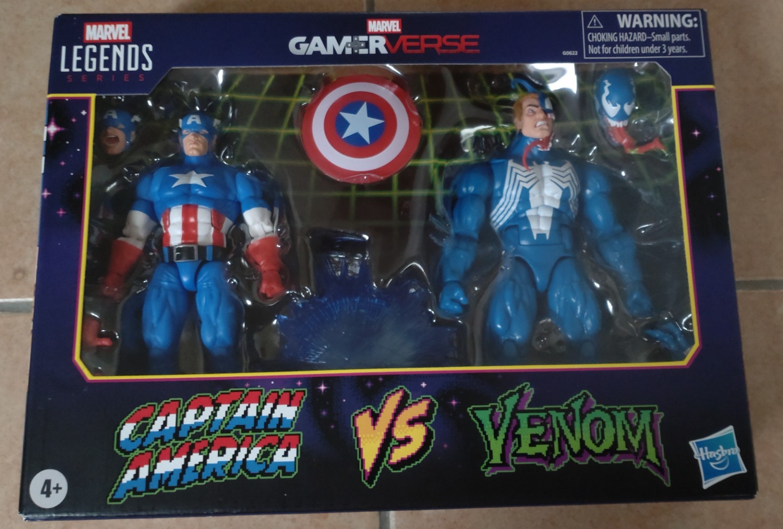 Captain America & Venom Marvel Legends 2-Pack NEU & ungeöffnet MISB Hasbro