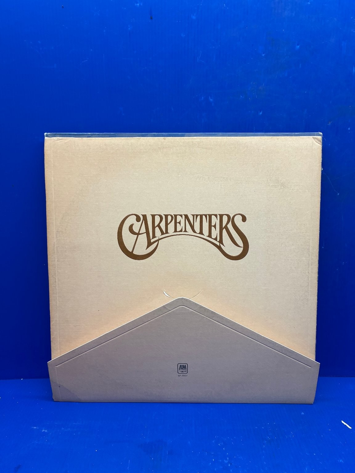 Carpenters - Carpenters LP Record 1971 Die-Cut Sleeve A&M Pop 33 RPM