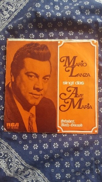 Mario Lanza, Ave Maria, 45er, Single