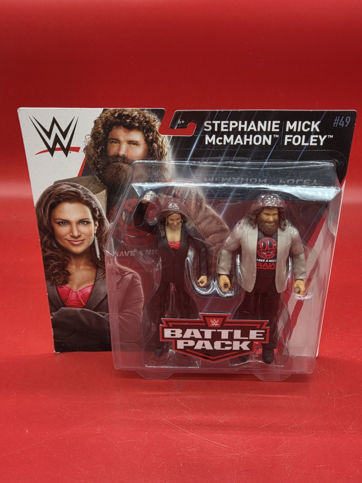 WWE Stephanie McMahon Mick Foley Battle Pack Action Figure #49