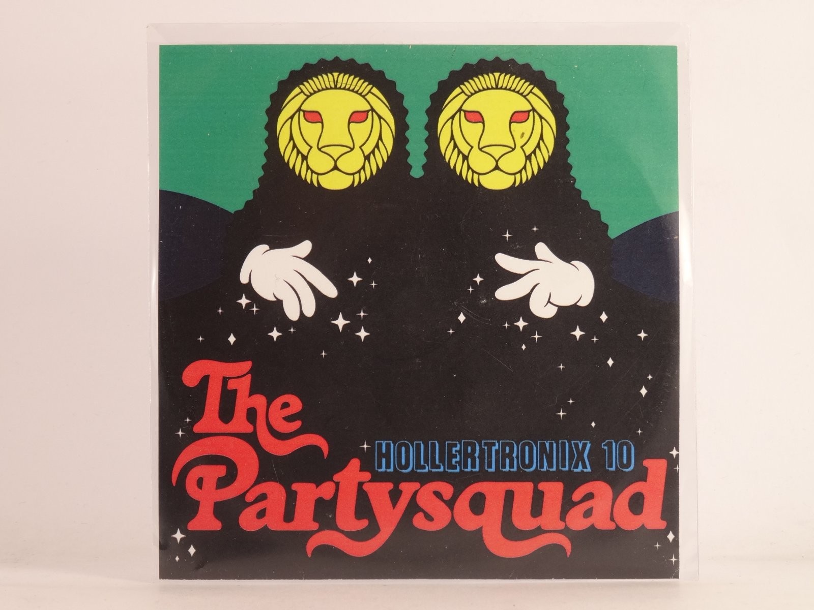 HOLLERTRONIX 10 PARTYSQUAD (F39) 3 Track Promo CD Single plus Picture Sleeve MAD