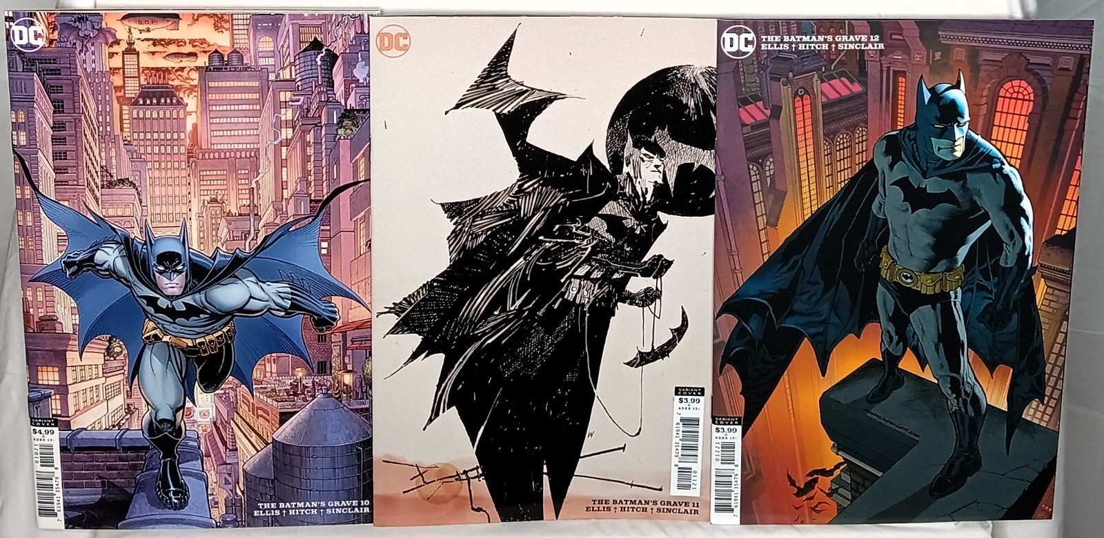 Batman | La tomba di Batman #10 - 12 | Variante Copertina B Set | DC Comics