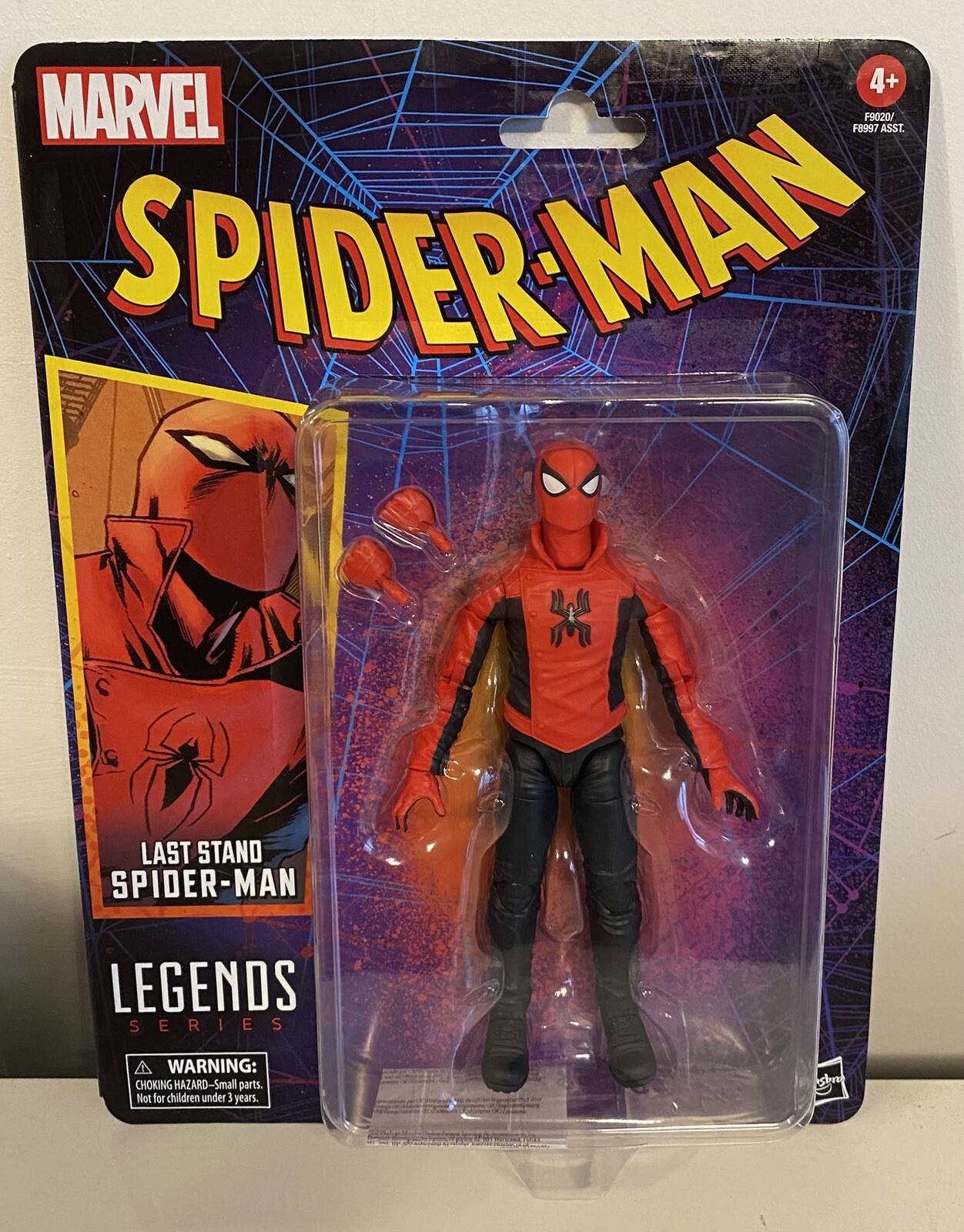 Marvel Legends Spider-Man Retro Last Stand Spider-Man Hasbro