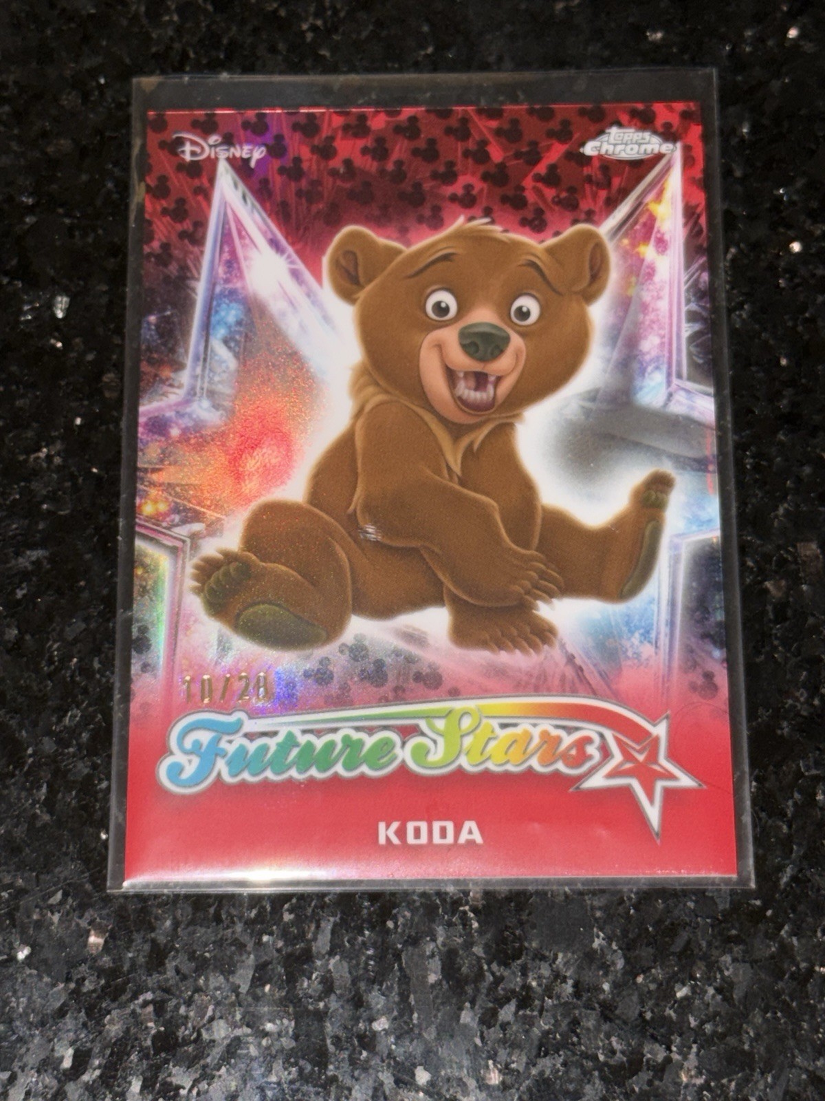 Topps Disney Chrome 2026 Koda Future Stars /28 Mickey Print Brother Bear