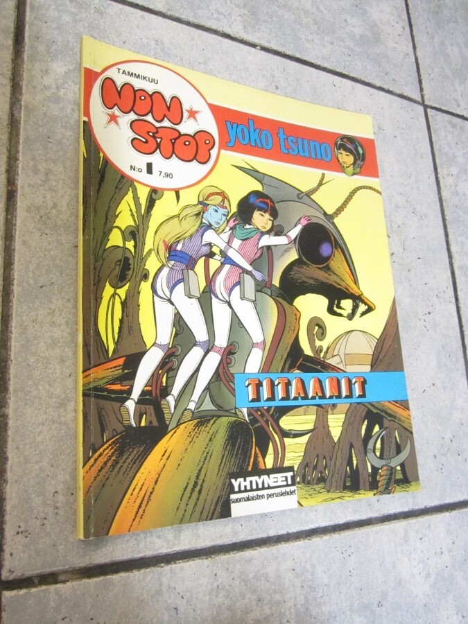 Yoko Tsuno Vontage fumetto finlandese Finlandia 