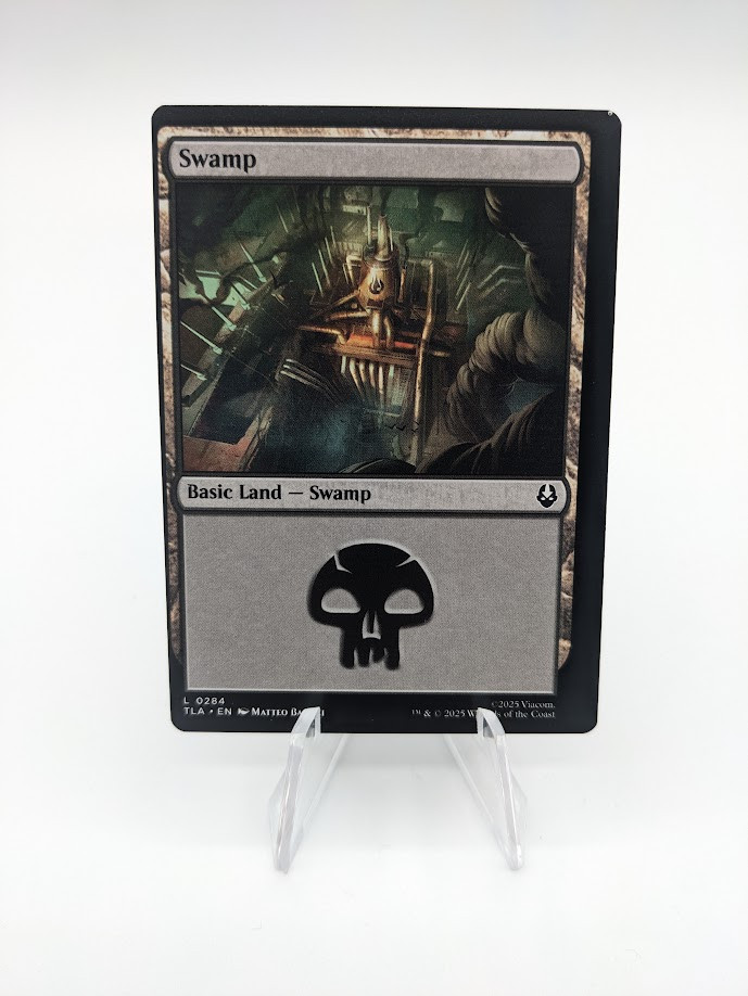 Swamp 284 | MTG The Last Airbender | Miscut | NM | C