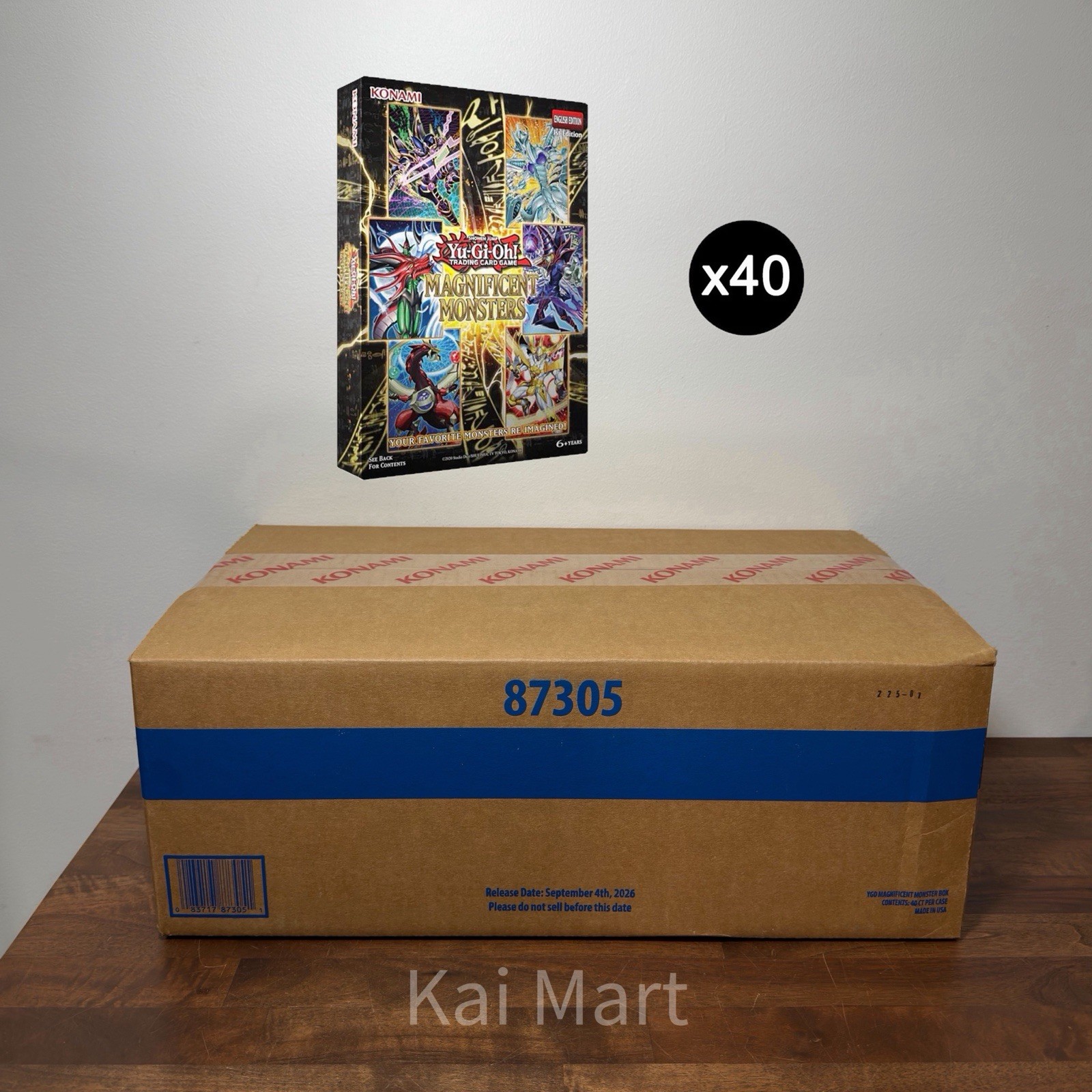 Yu-Gi-Oh! MAGNIFICI MOSTRI 10-BUNDLE 4-BOX CASE - SIGILLATO - SPEDIZIONE OGGI
