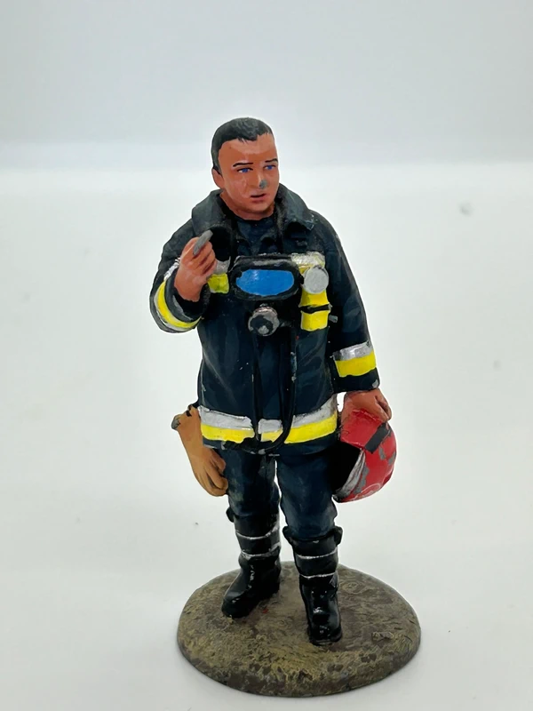 Figurine Del Prado – pompier de Barcelone en tenue de feu, 2002