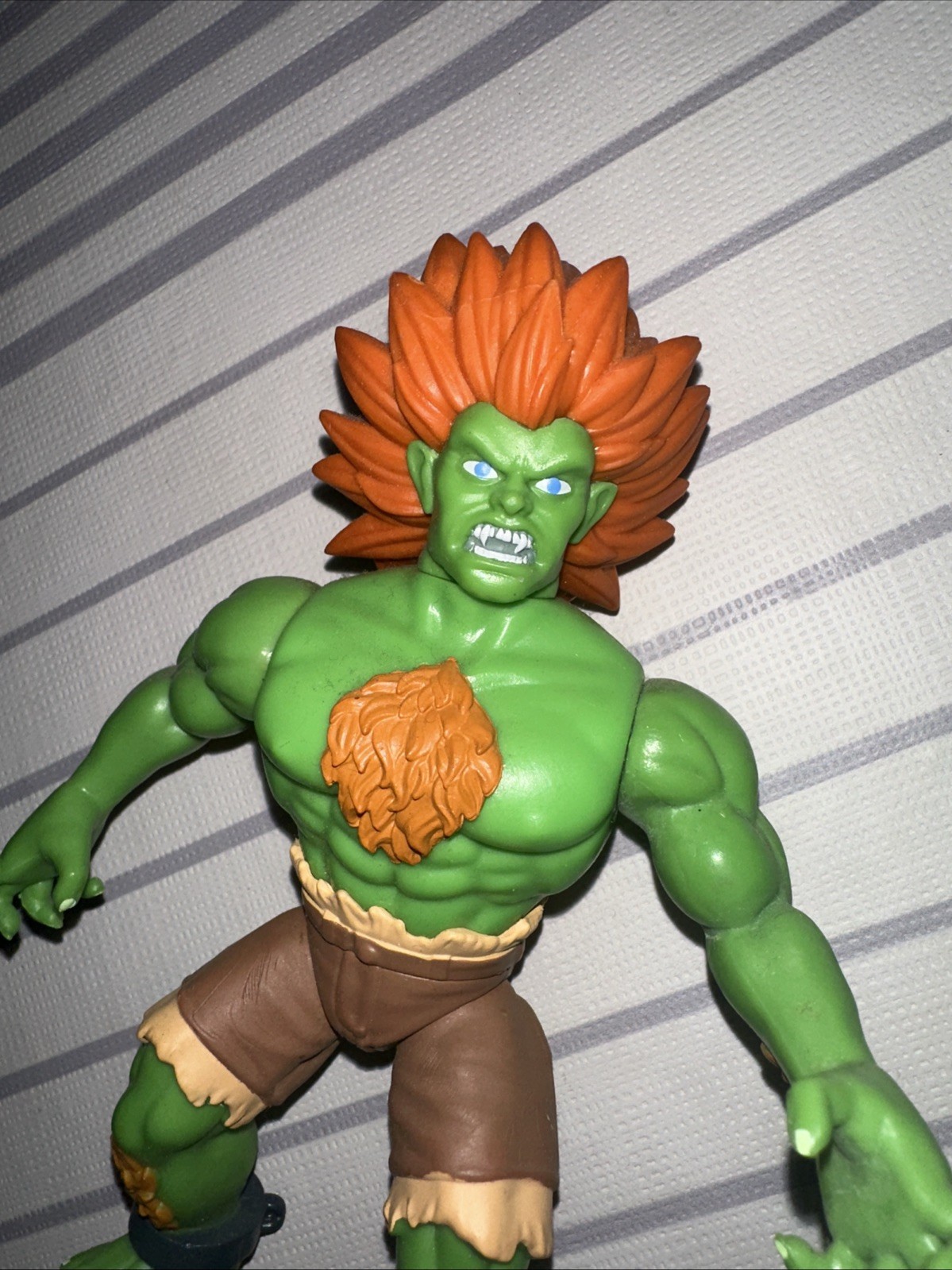 Savage World Street Fighter Funko Modellino Verde Bianco