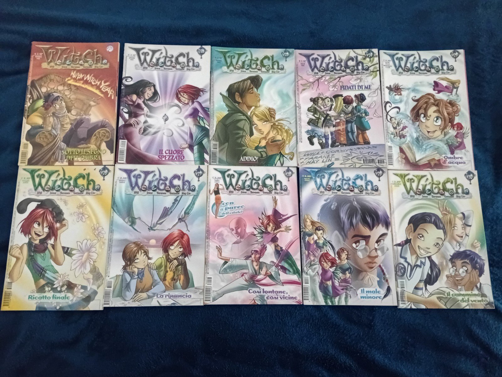 Witch W.i.t.c.h. 10 fumetti numeri 21-30