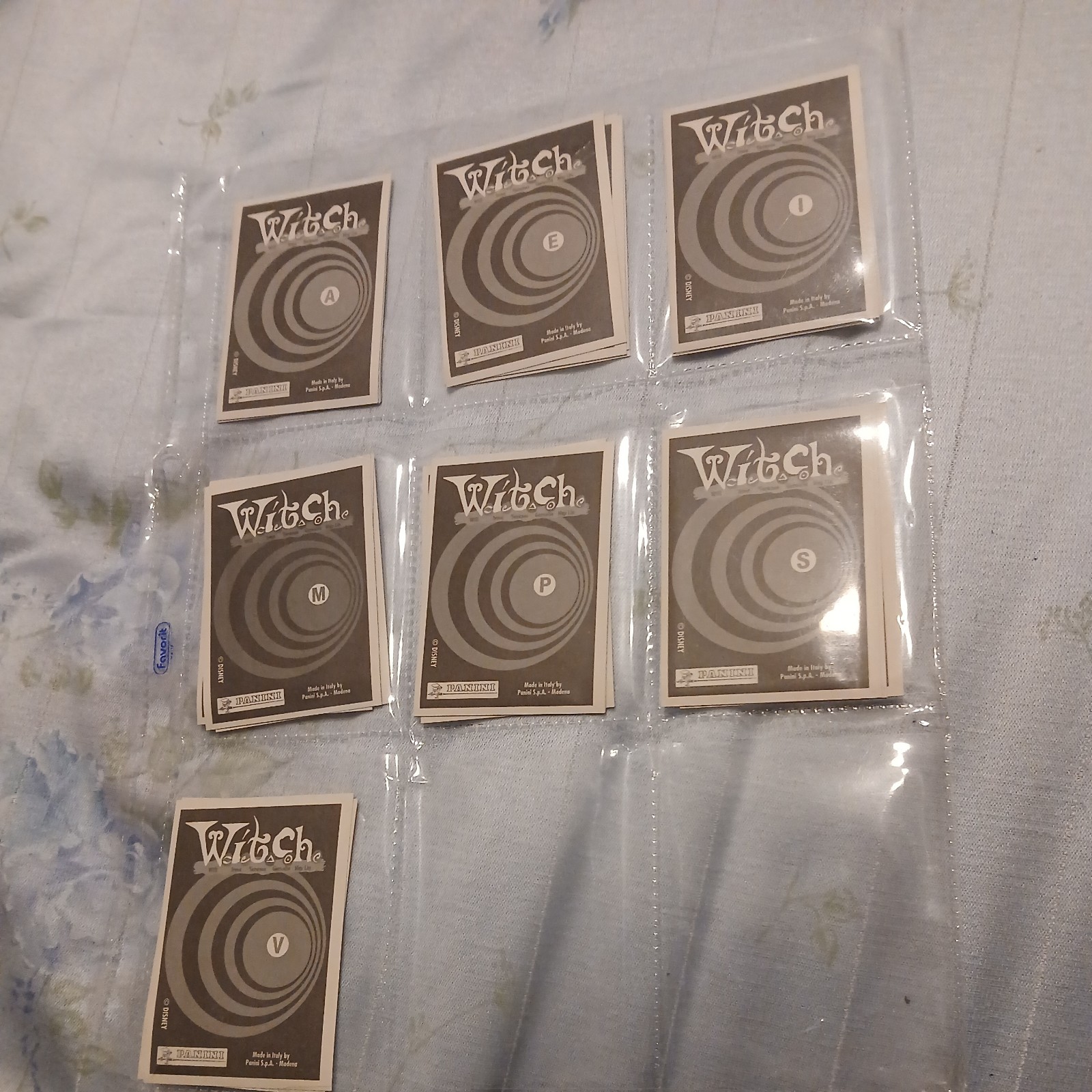 23 LETTERE SPECIALI FIGURINE WITCH