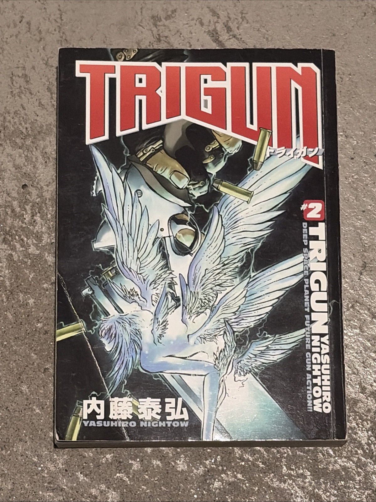 Trigun - Volume 2 di Yasuhiro Nightow - Manga Inglese, 1ª Edizione (2004, Fuori Produzione)