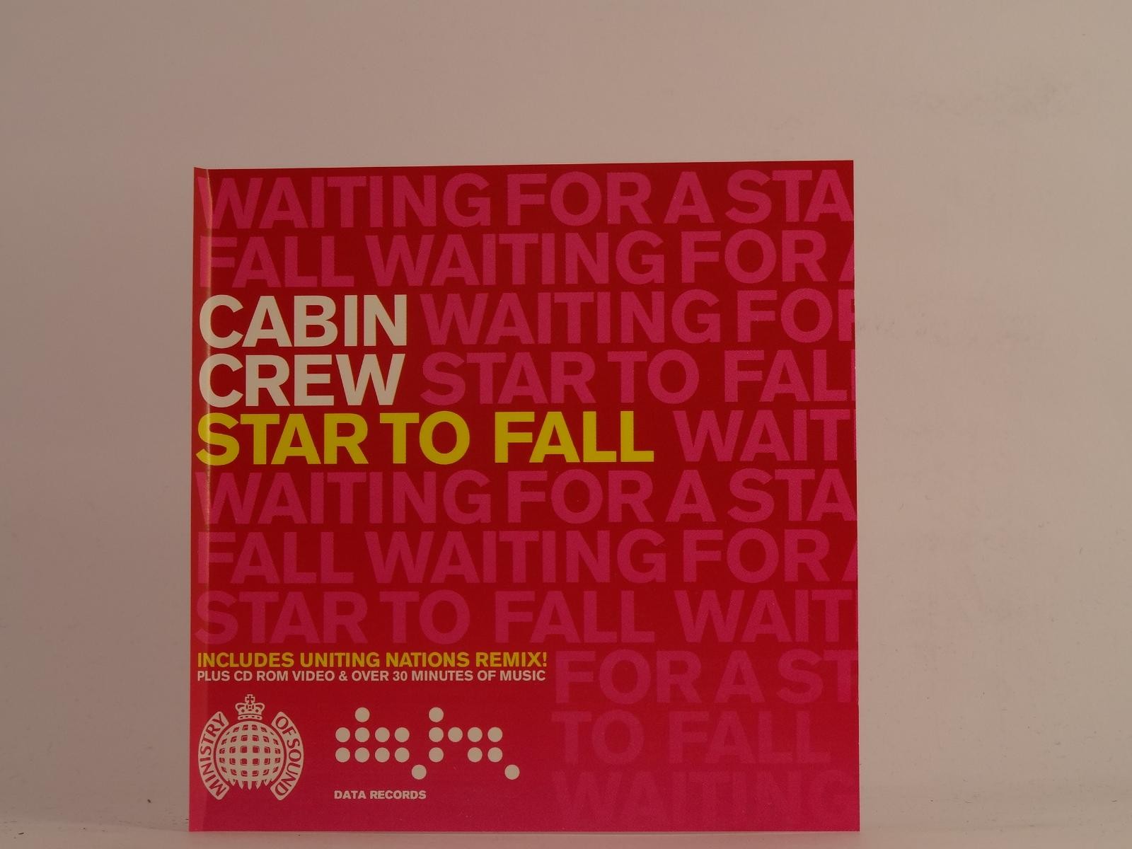 CABIN CREW STAR TO FALL (F80) 5 Track CD Single plus Picture Sleeve MINISTRY