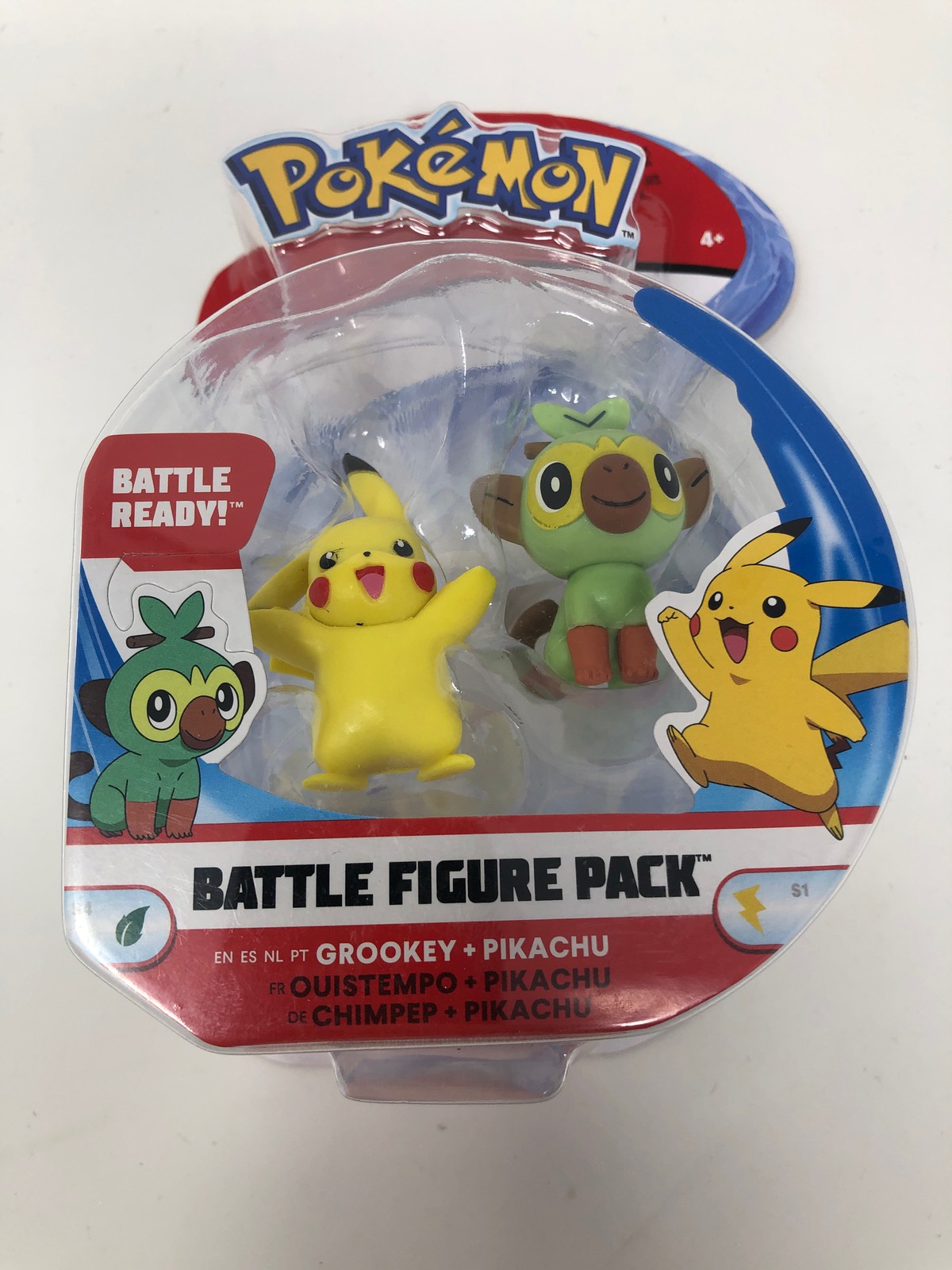 Pokemon Nuova Spada e Scudo Battaglia Action Figure Confezione da 2 - Pikachu e Grookey 2