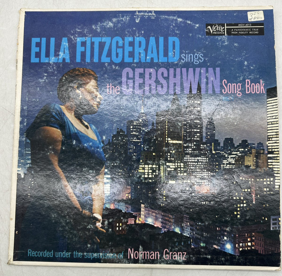 Ella Fitzgerald Sings The Gershwin Song Book Vol. 1 Verve Records MG V-4013 VG+