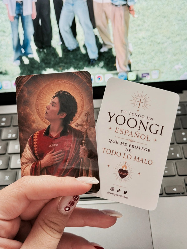 estampa Yoongi reservada