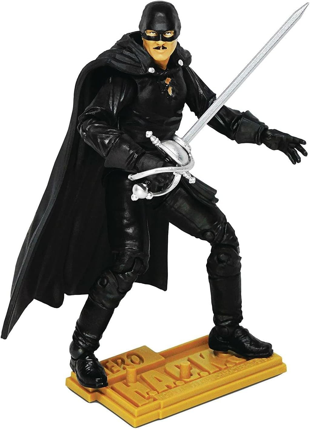 Boss Fight Studio Hero H.A.C.K.S. Zorro, Wave 1 Action Figure - Highly Articulat