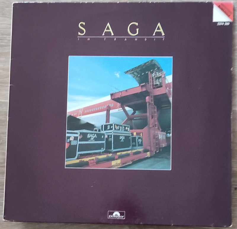Saga – In Transit - Vinyle Rare