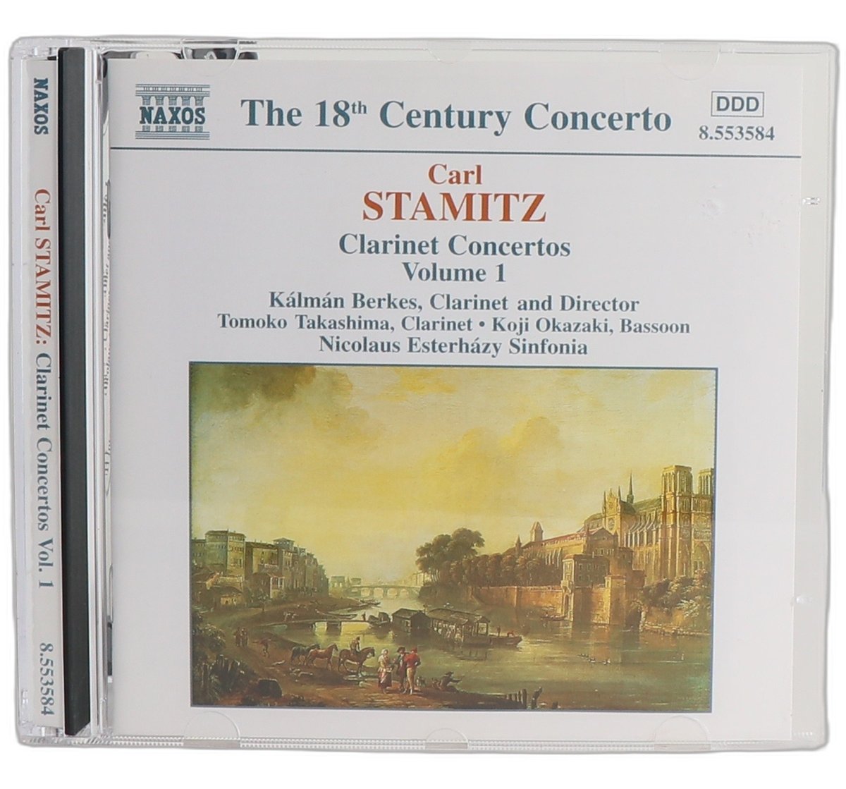 Stamitz Clarinet Concertos Volume 1 Tomoko Takashima Okazaki Naxos CD 1997