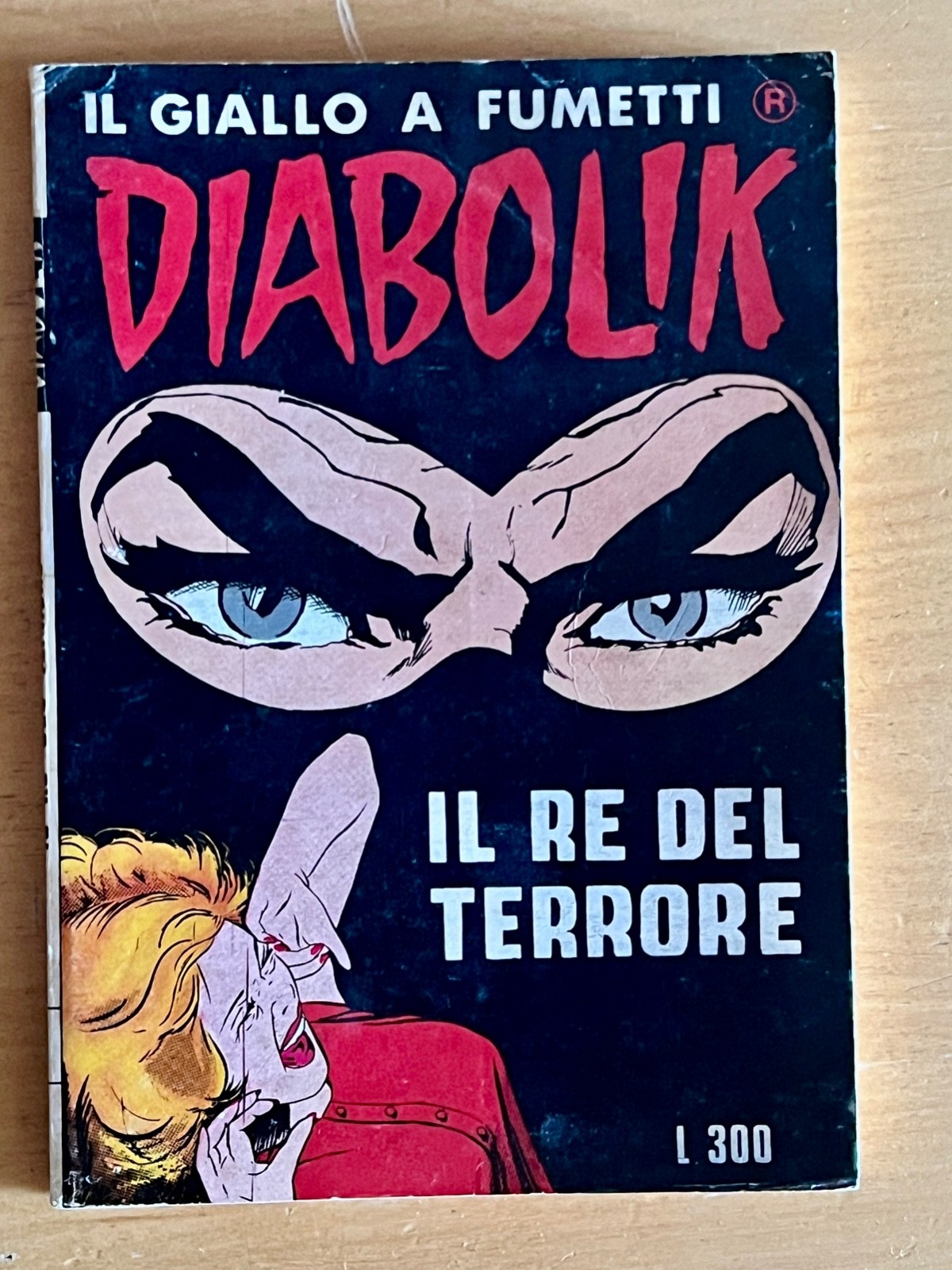 Diabolik numero 1 “Il re del terrore” ristampa Astorina 1978