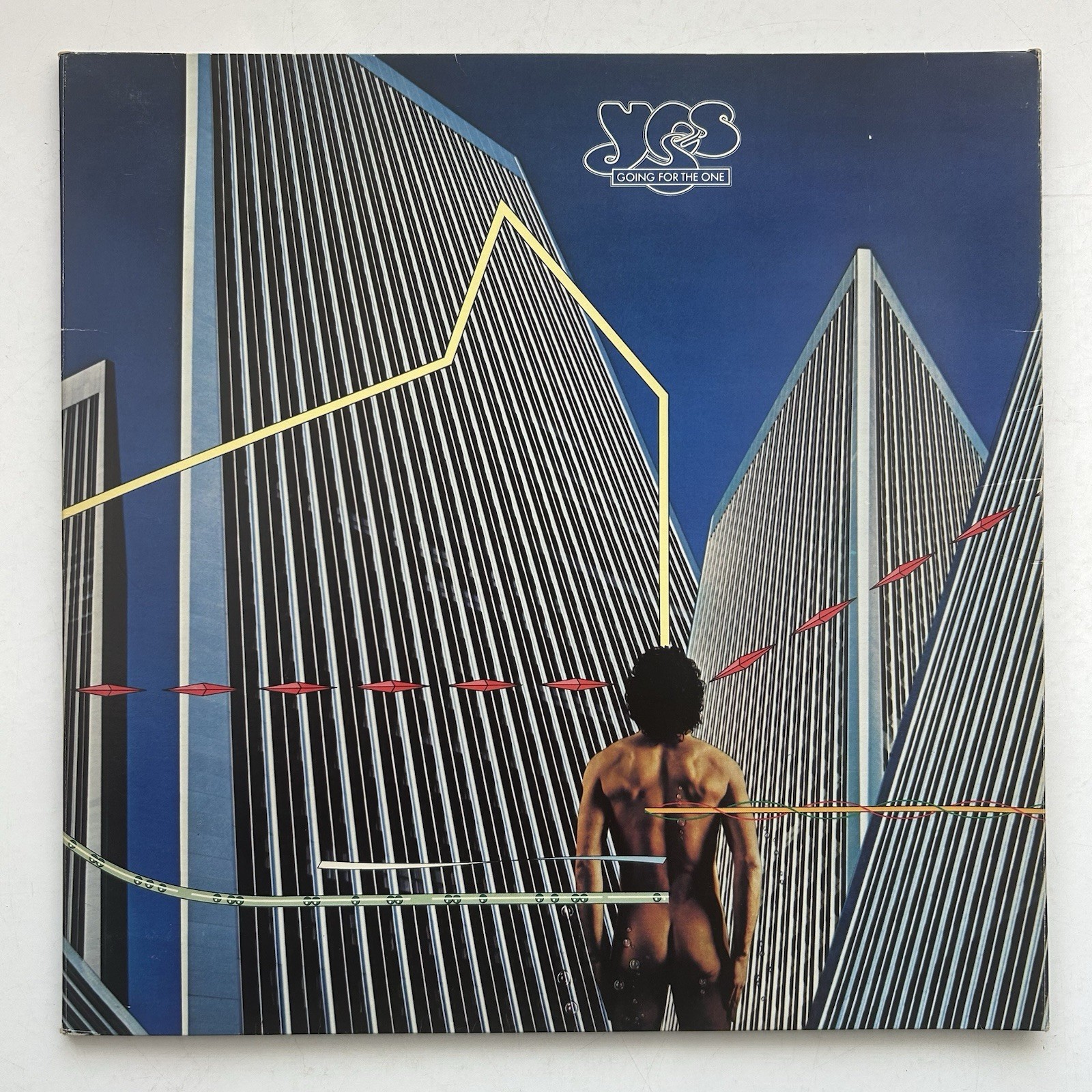 YES Going For The One Vinyl Record 1977 Album K50379 EX/VG+