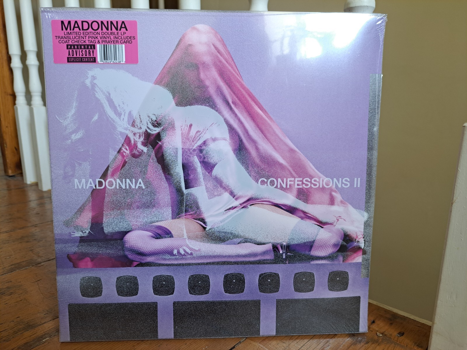 MADONNA Confessions II 2 DELUXE PREMIUM PACKAGING Limited Edition PINK Vinyl 2LP