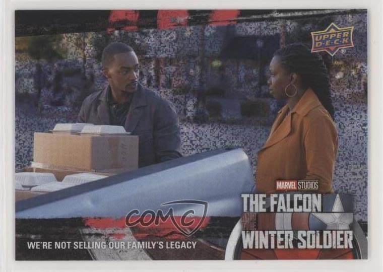 2022 Marvel Studios' Il Falco e il Soldato d'Inverno /225 Sam Wilson Sarah #13 z6b