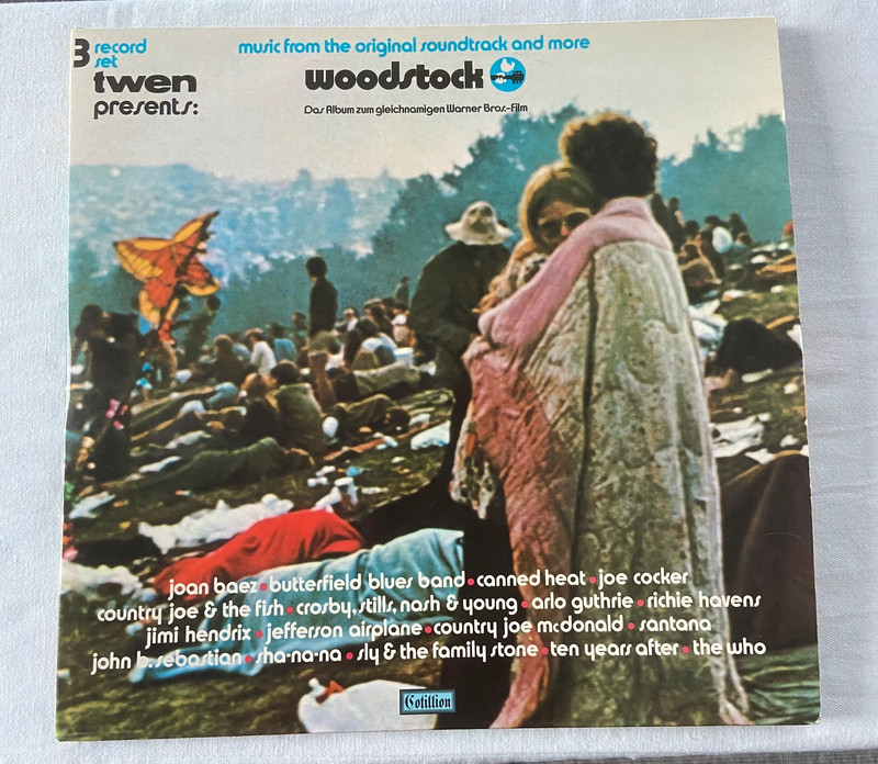 Woodstock - 3 Record Set /  3 Vinyl / LP / Schallplatte / Cotillion  Records