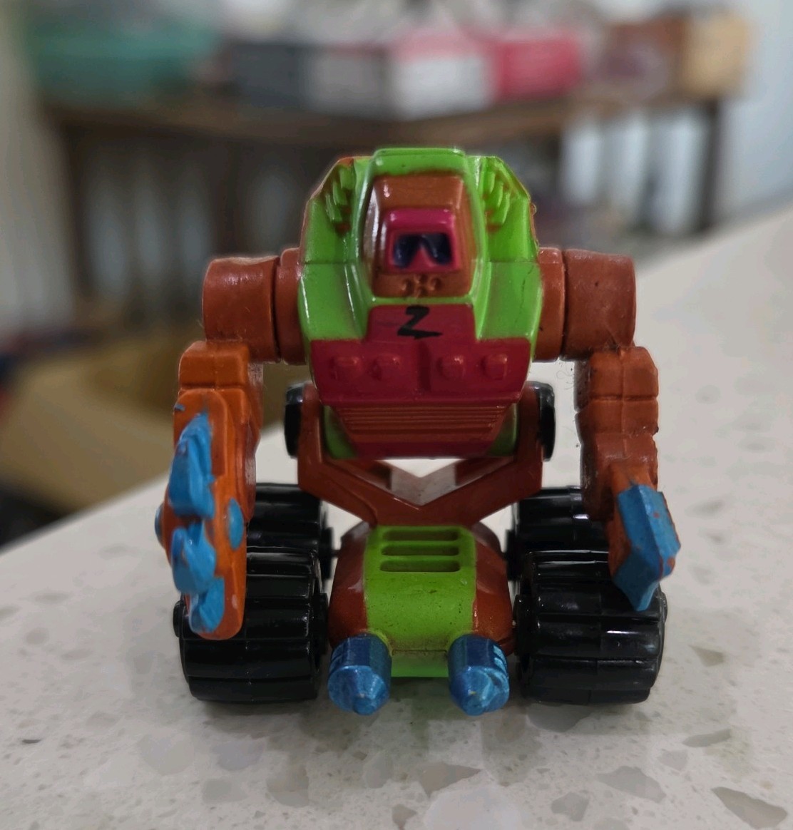 Figurina vintage 1993 1994 Galoob Micro Machines Z-Bots Zbots serie 4 Krule!!!