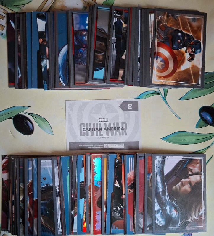 Captain America,  Civil War - Lot de 191 images