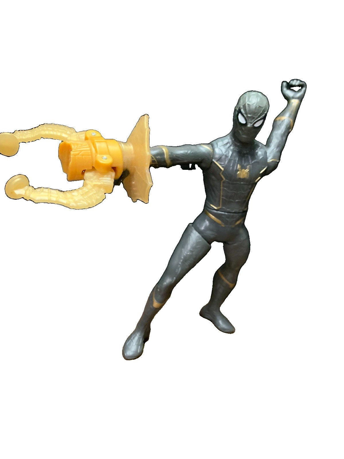 Hasbro Spider-Man No Way Home Web Grappler Modellino Nero e Oro