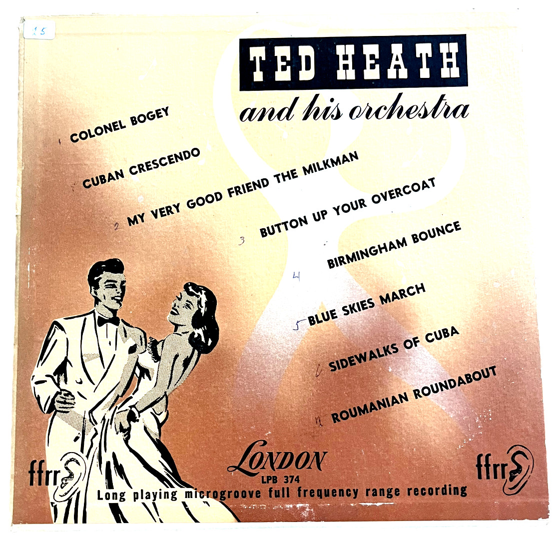 Ted Heath and his orchestra - London Record LPB 374 - 10" Record 33rpm