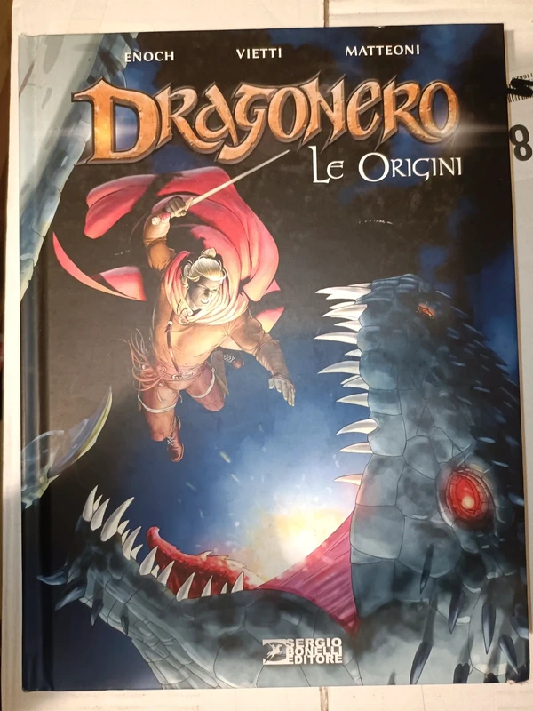 Le Origini. Dragonero - Luca Enoch - cartonato - sergio bonelli editore
