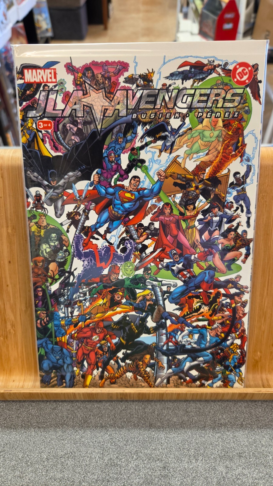JLA AVENGERS #3 2003 MARVEL DC COMIC BOOK NM