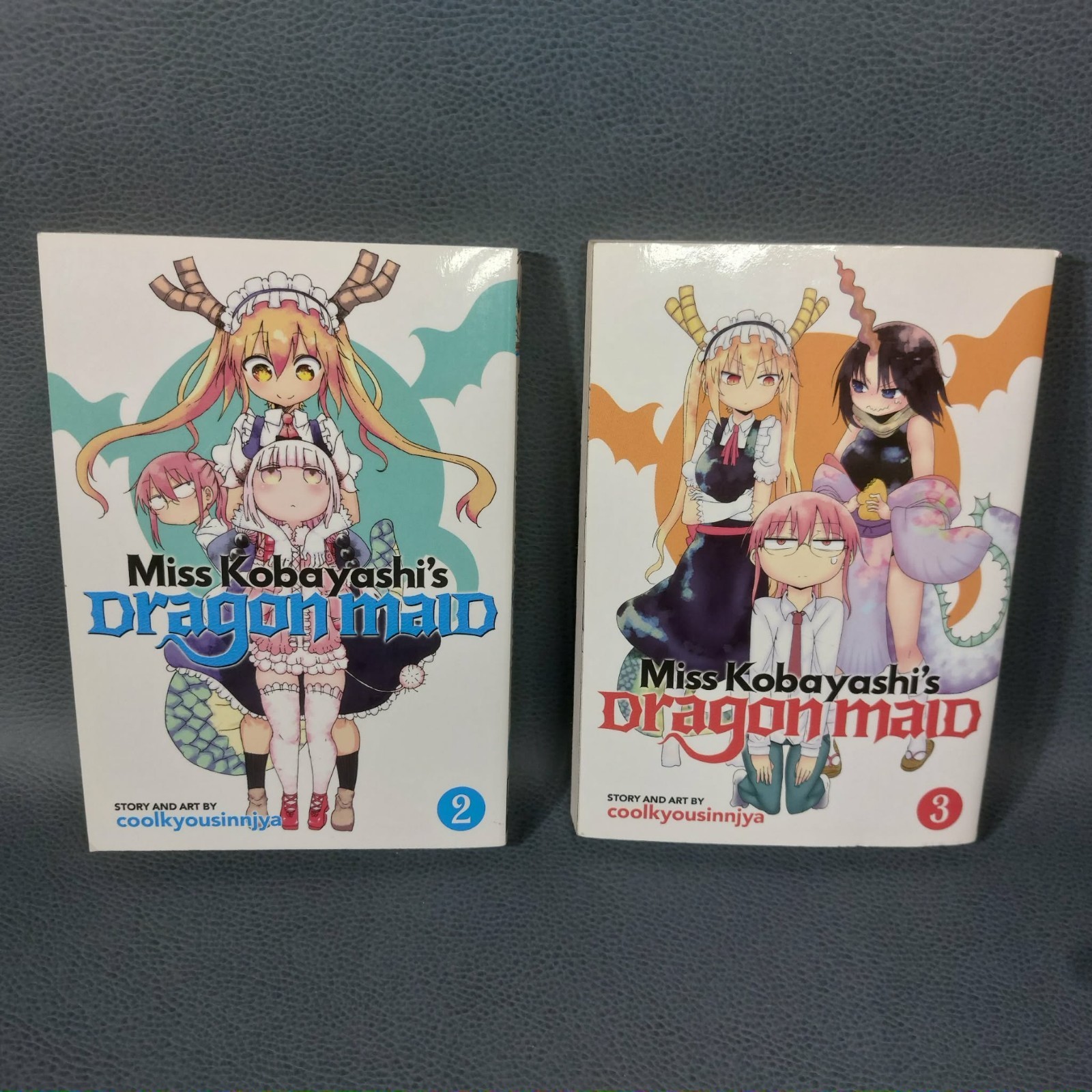 Miss Kobayashi's Dragon Maid Vol. 2 8 3 Manga Book Bundle (English Edition)