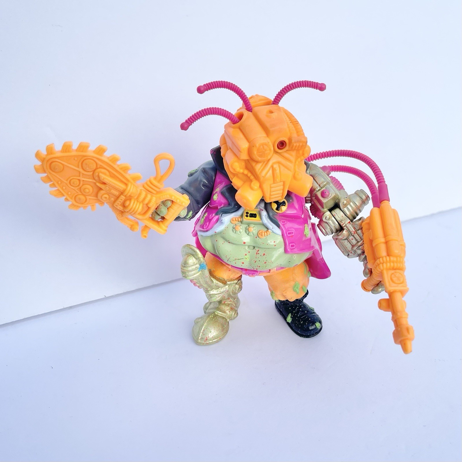 1991 Playmates Toxic Crusaders Psycho Action Figure Troma Playmate Toys Raro USA