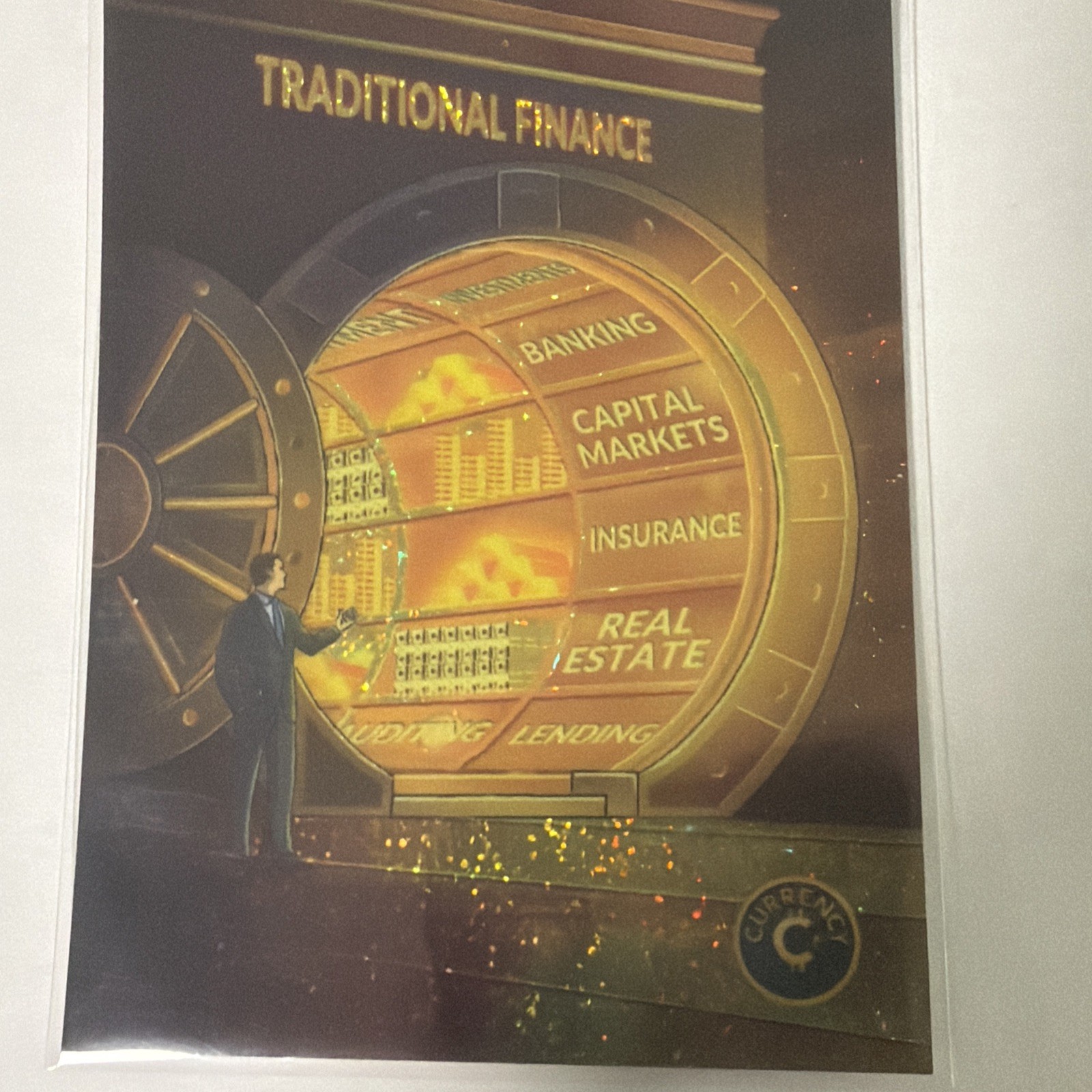 cardsmiths valuta serie 5 #88 TradFi Crystal Sparkle Foil