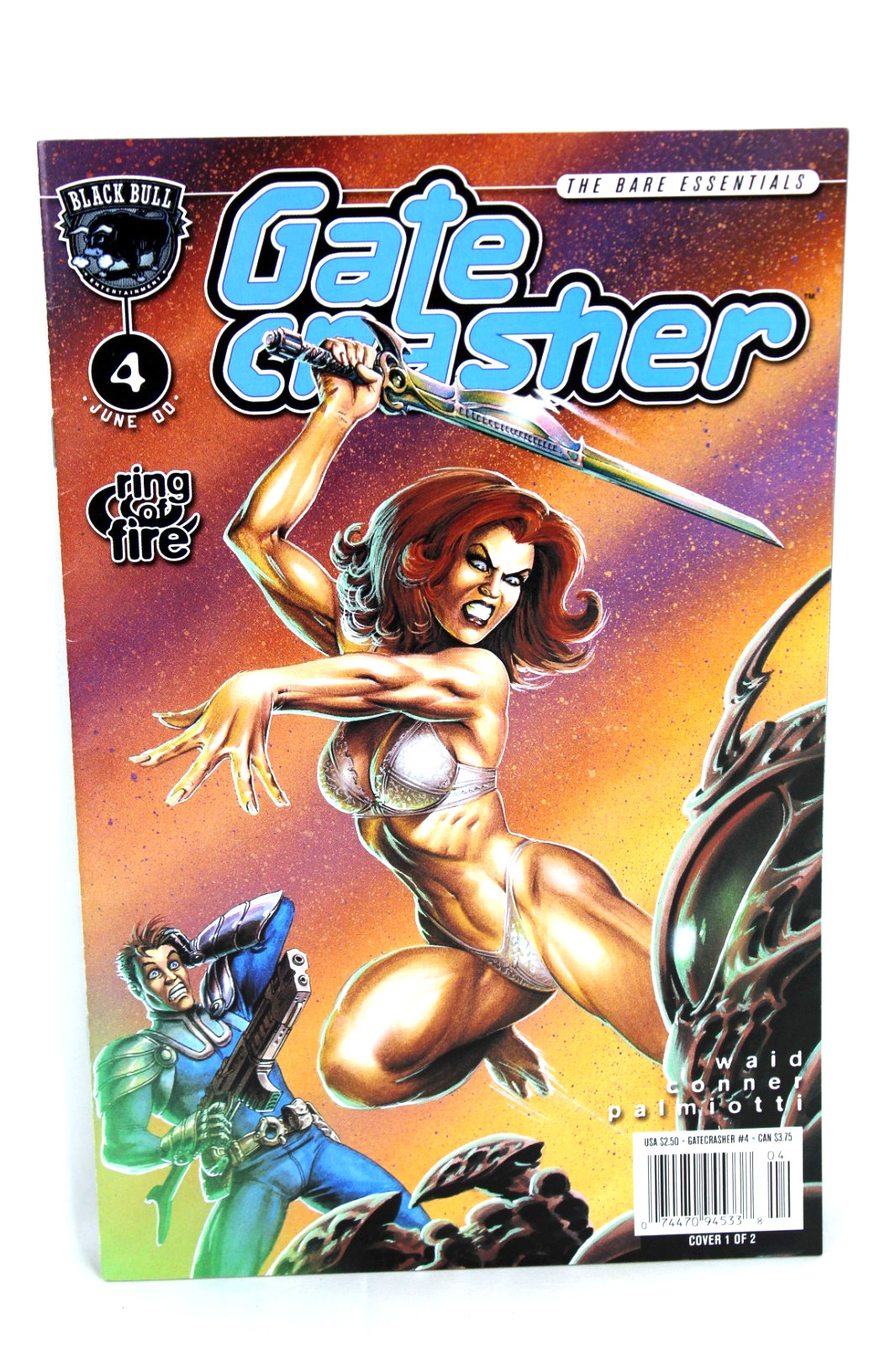 Gate Crasher #4 Ring Fire Joseph Mihcael Linsner 2000 Black Bull Comics VG