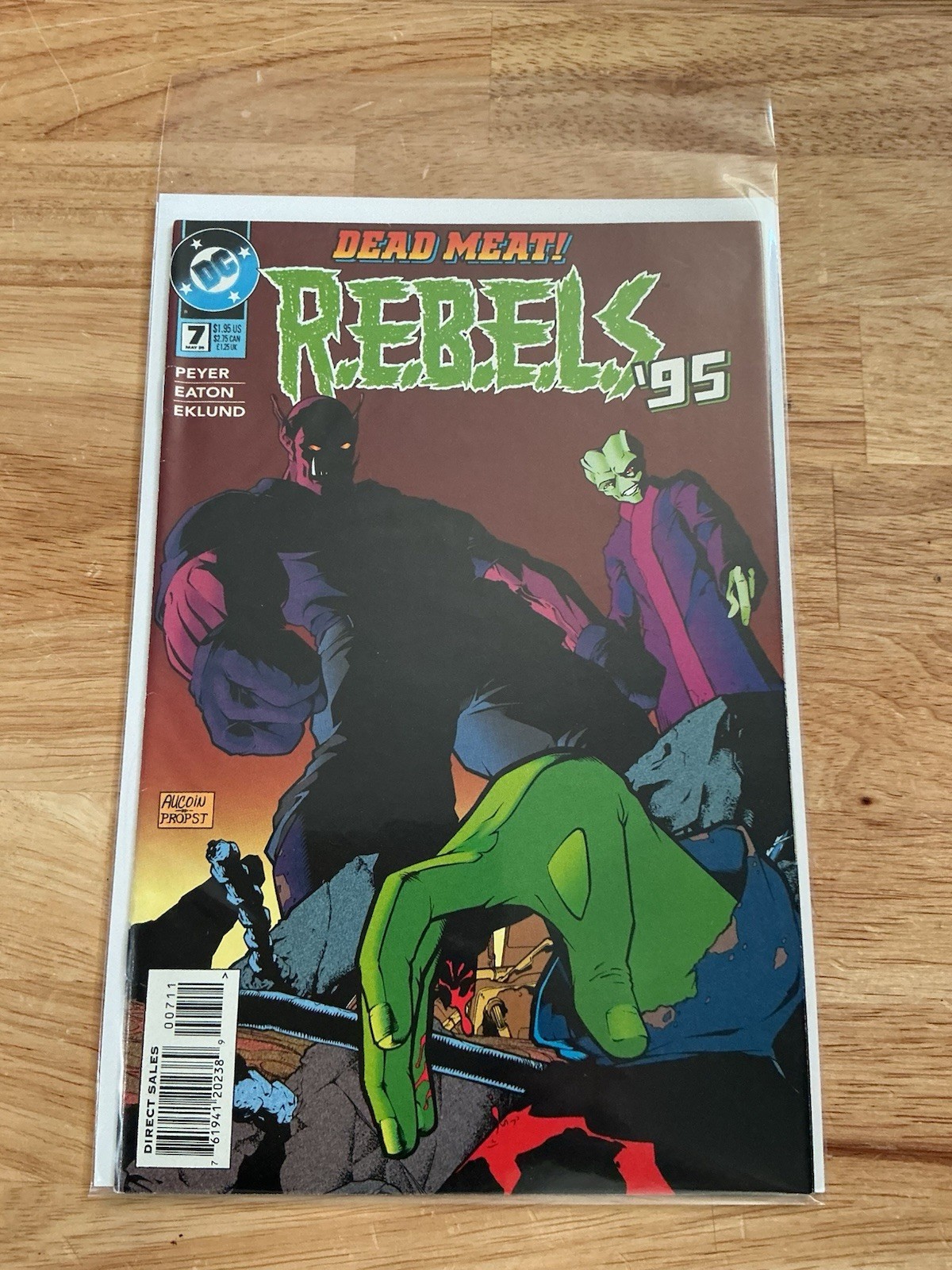 R.E.B.E.L.S. '95 #7 DC Comics maggio 1995