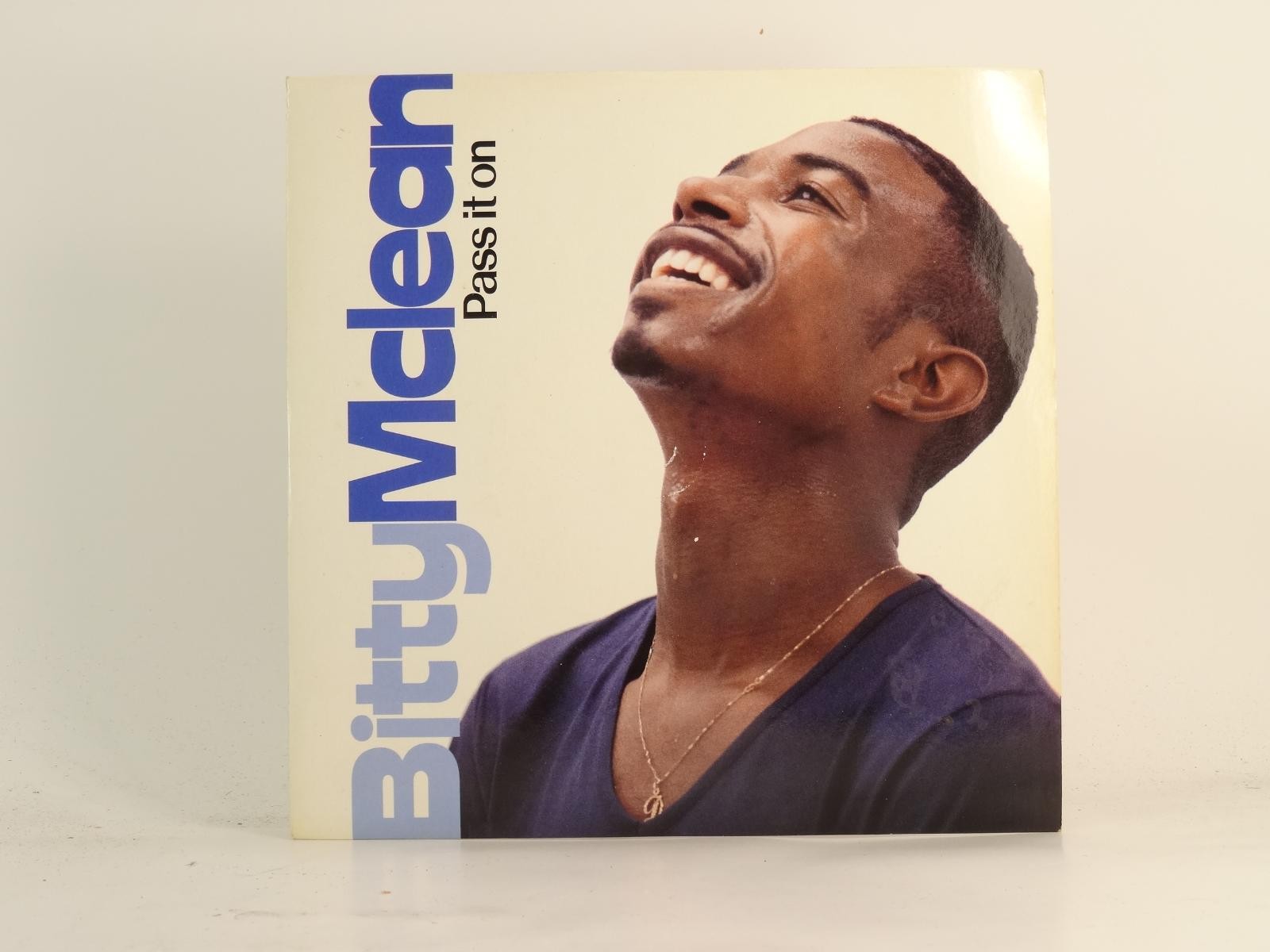 BITTY MCLEAN PASS IT ON (2) (78) 2 Track 7" Single including Picture Sleeve BRIL