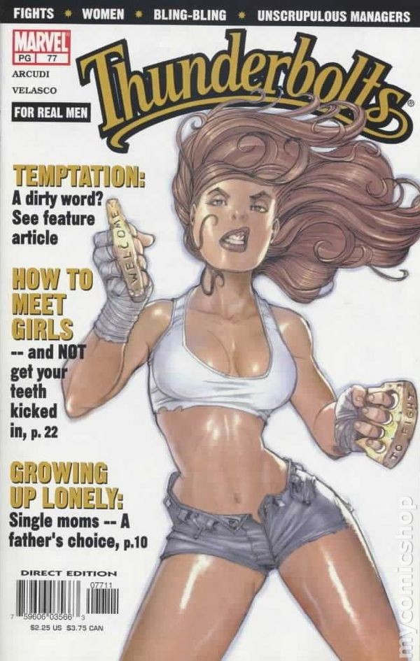 Thunderbolts #77 FN 2003 Immagine Stock
