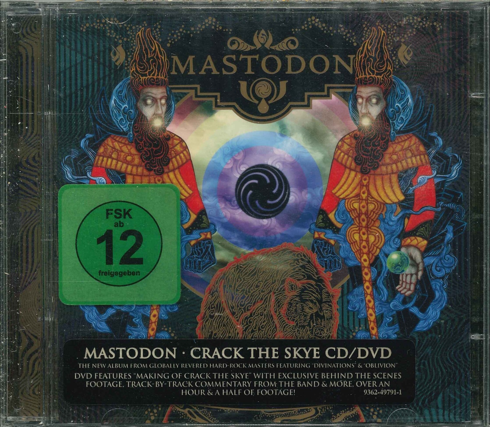 MASTODON "Crack The Skye" CD-Album + DVD-Video